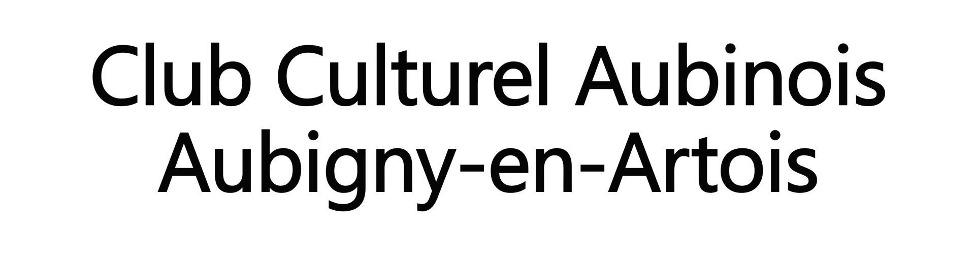 Club Culturel Aubinois